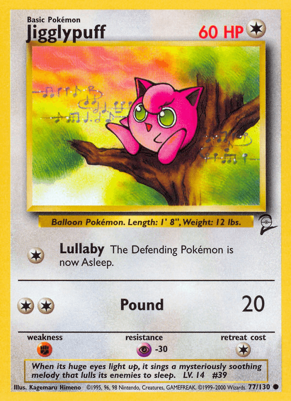 Jigglypuff: Base Set 2