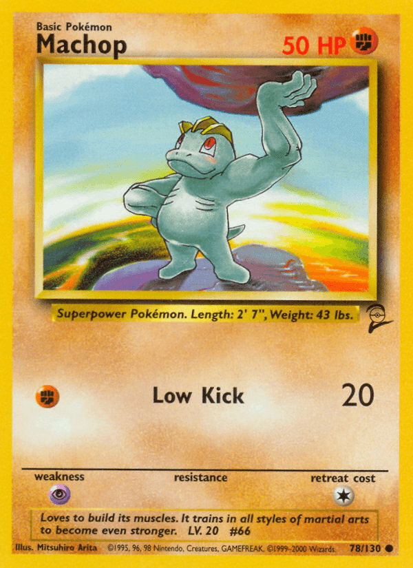 Machop: Base Set 2