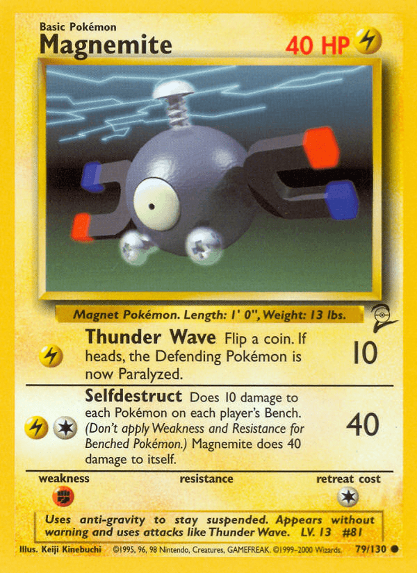 Magnemite: Base Set 2