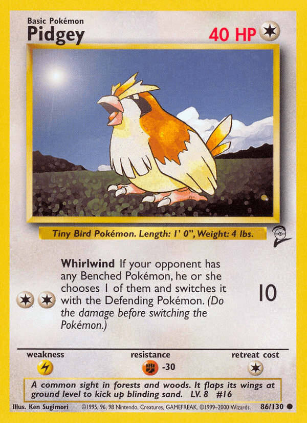 Pidgey: Base Set 2