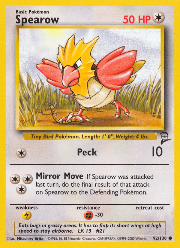 Spearow: Base Set 2