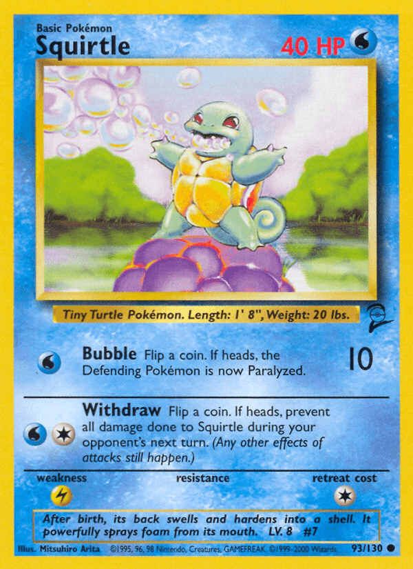 Squirtle: Base Set 2