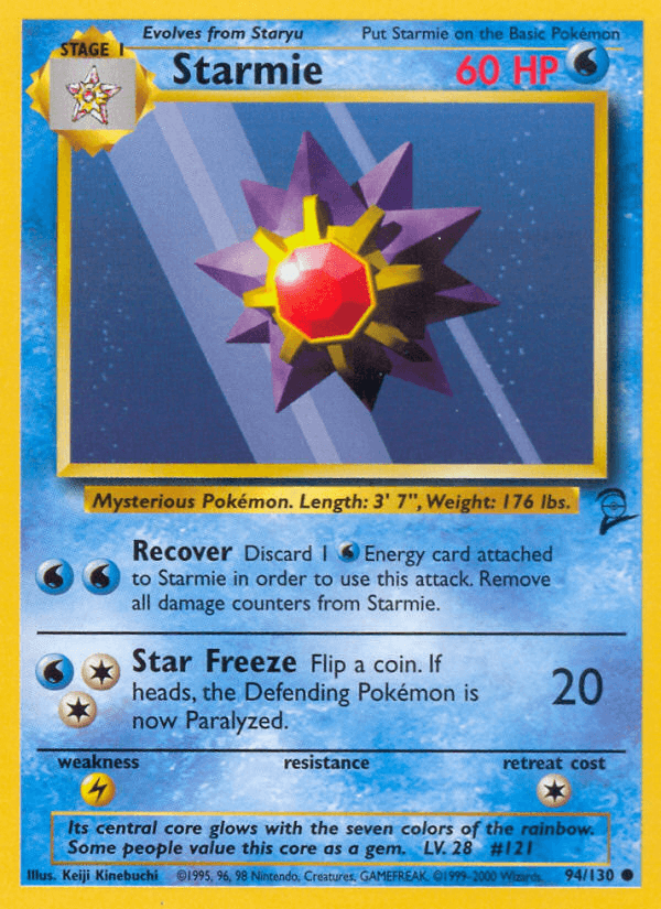 Starmie: Base Set 2