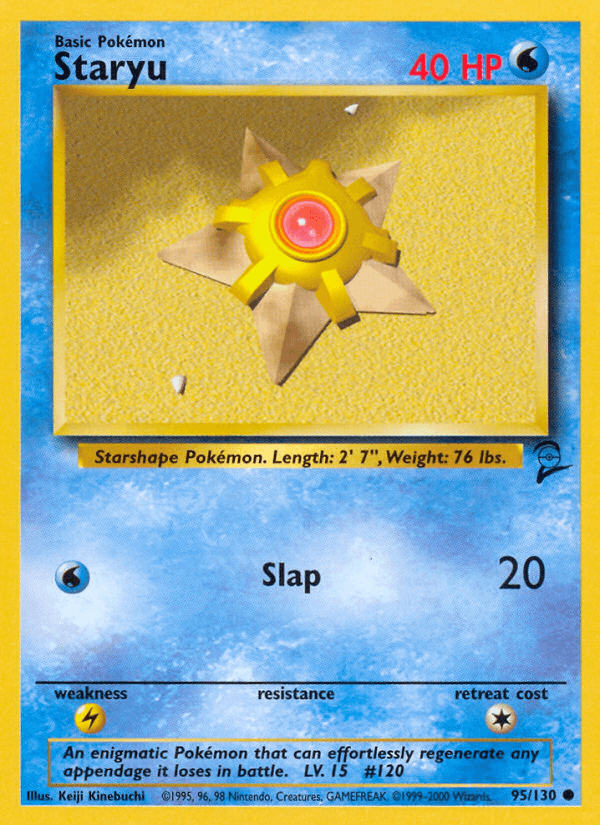 Staryu: Base Set 2