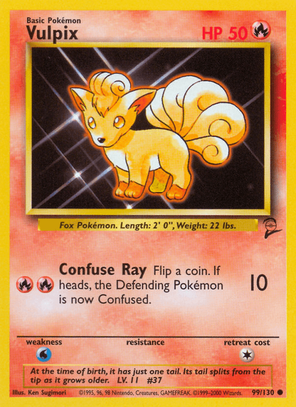 Vulpix: Base Set 2