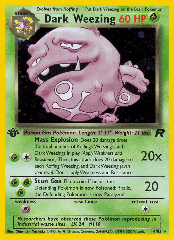 Dark Weezing: Team Rocket