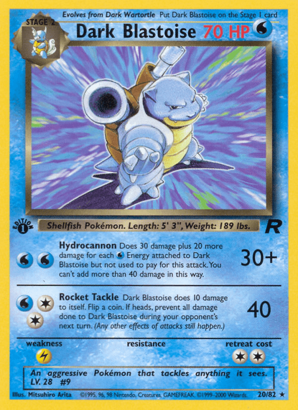 Dark Blastoise: Team Rocket