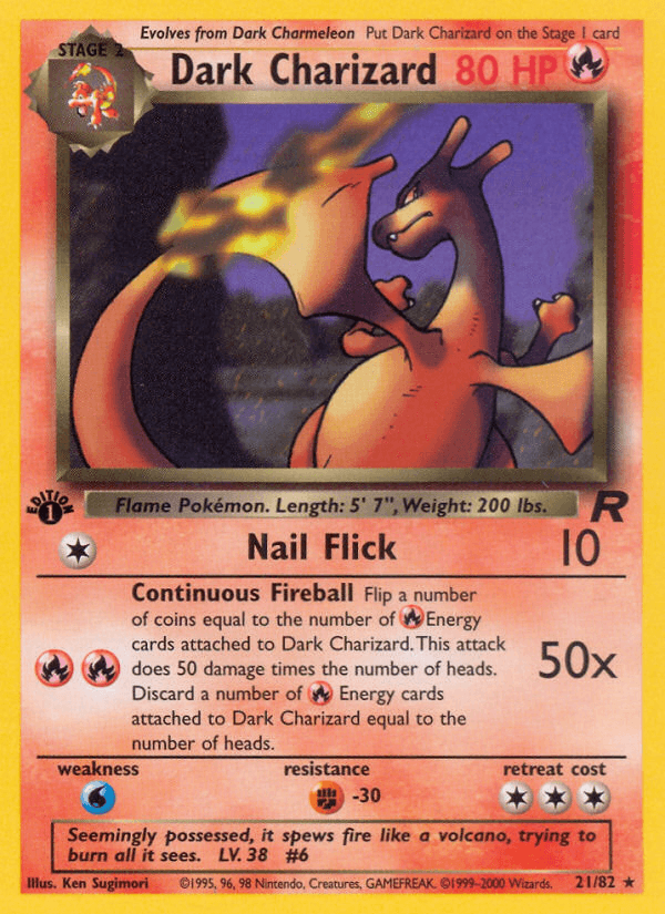 Dark Charizard: Team Rocket