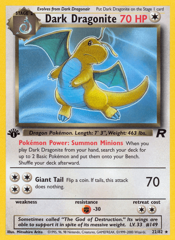 Dark Dragonite: Team Rocket