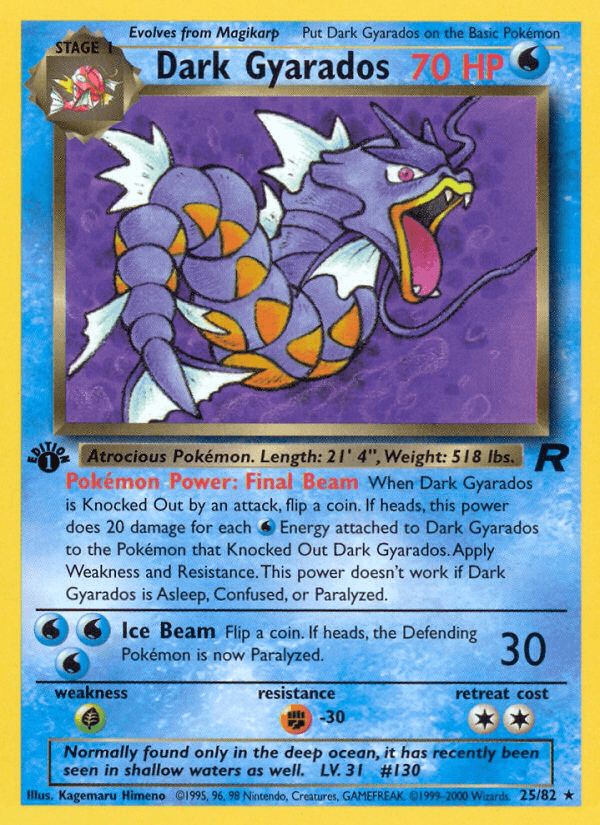 Dark Gyarados: Team Rocket