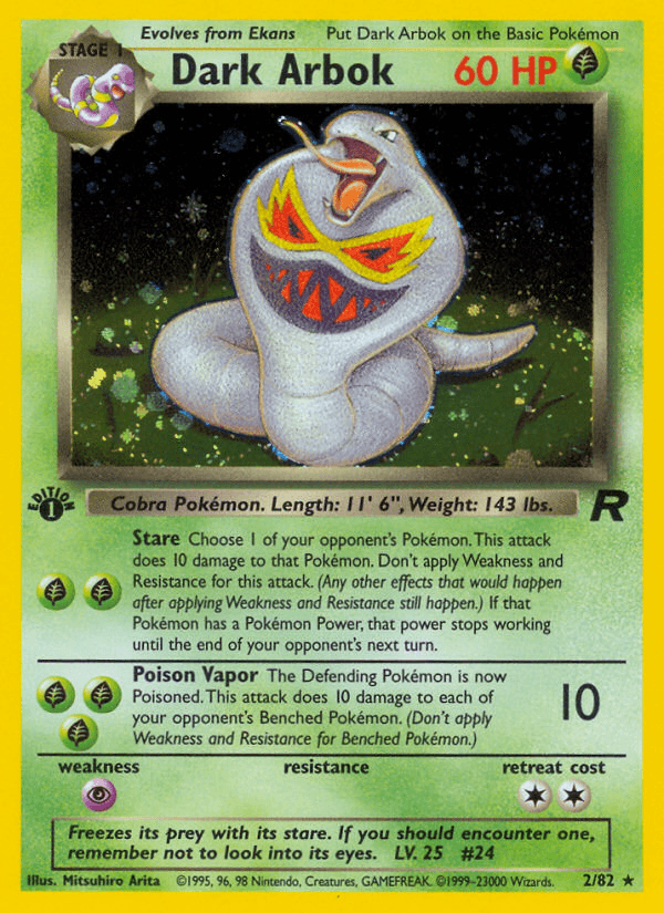 Dark Arbok: Team Rocket