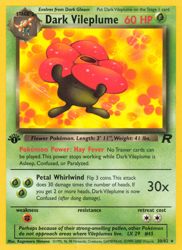 Dark Vileplume: Team Rocket
