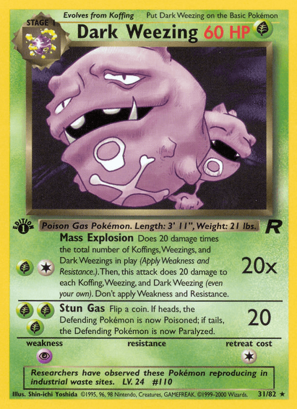 Dark Weezing: Team Rocket