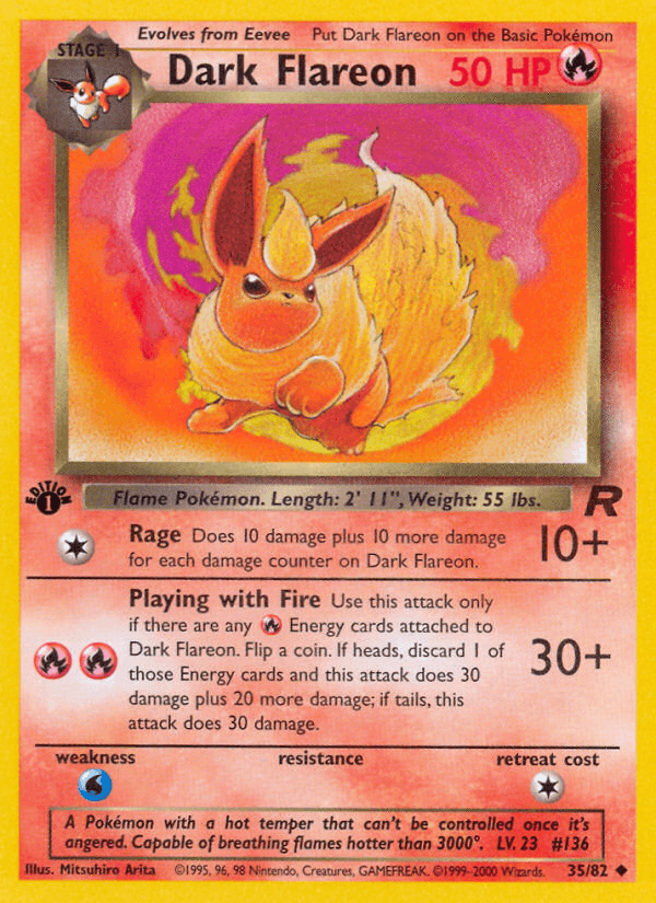 Dark Flareon: Team Rocket