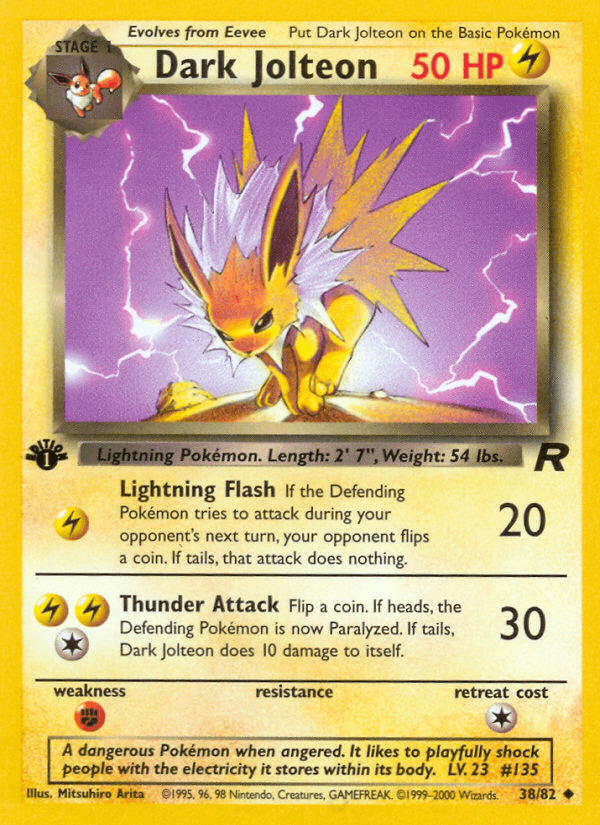 Dark Jolteon: Team Rocket