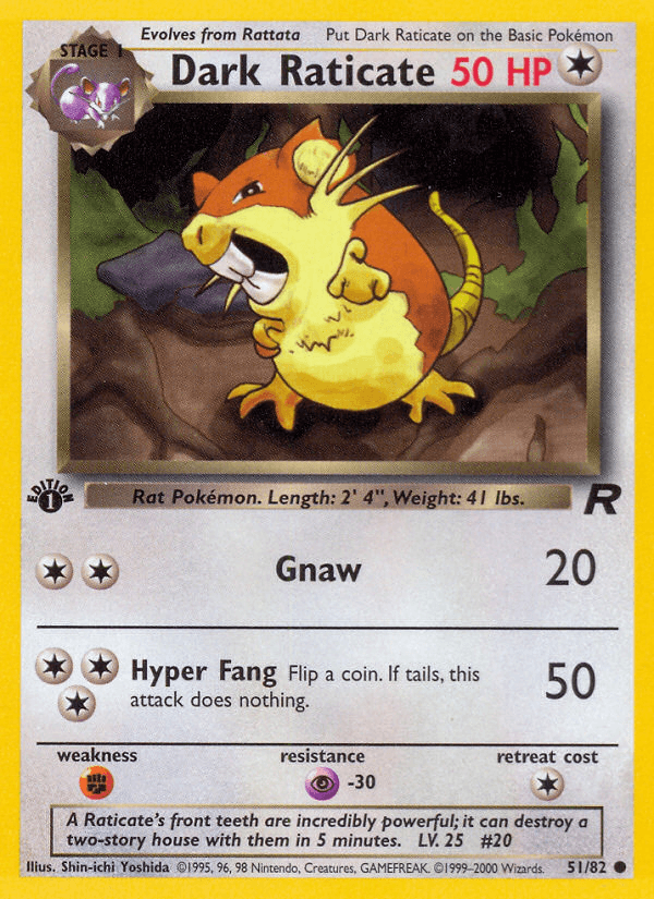 Dark Raticate: Team Rocket