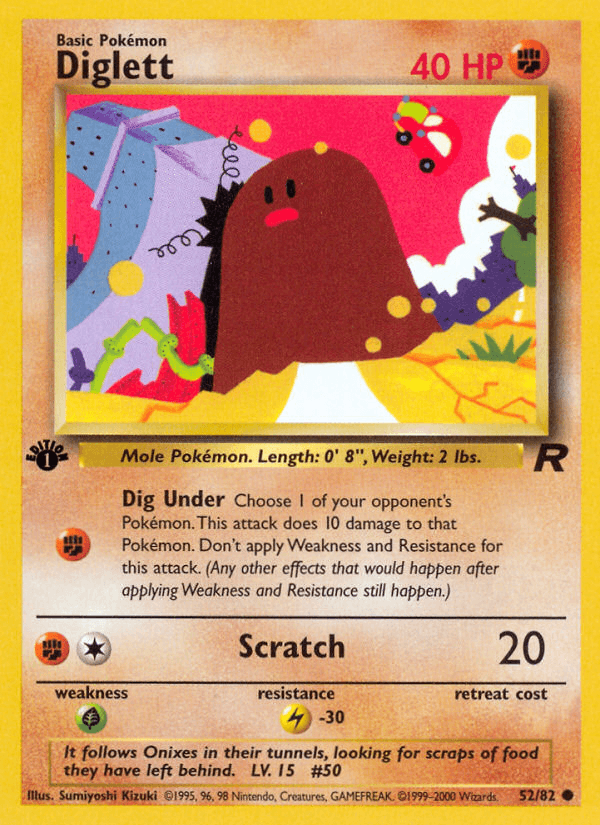 Diglett: Team Rocket
