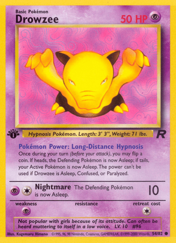 Drowzee: Team Rocket