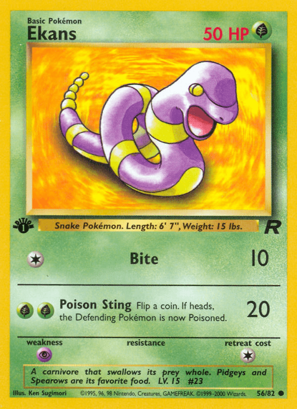 Ekans: Team Rocket