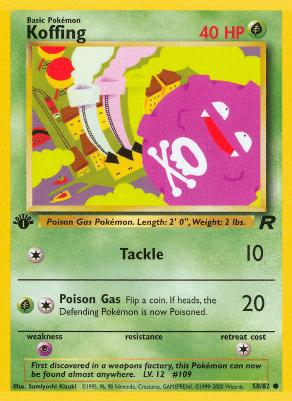 Koffing: Team Rocket