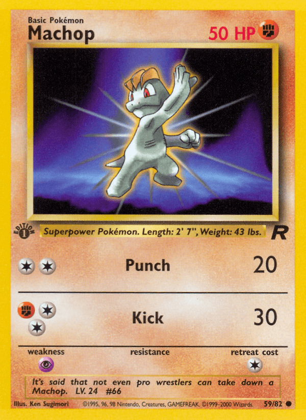 Machop: Team Rocket