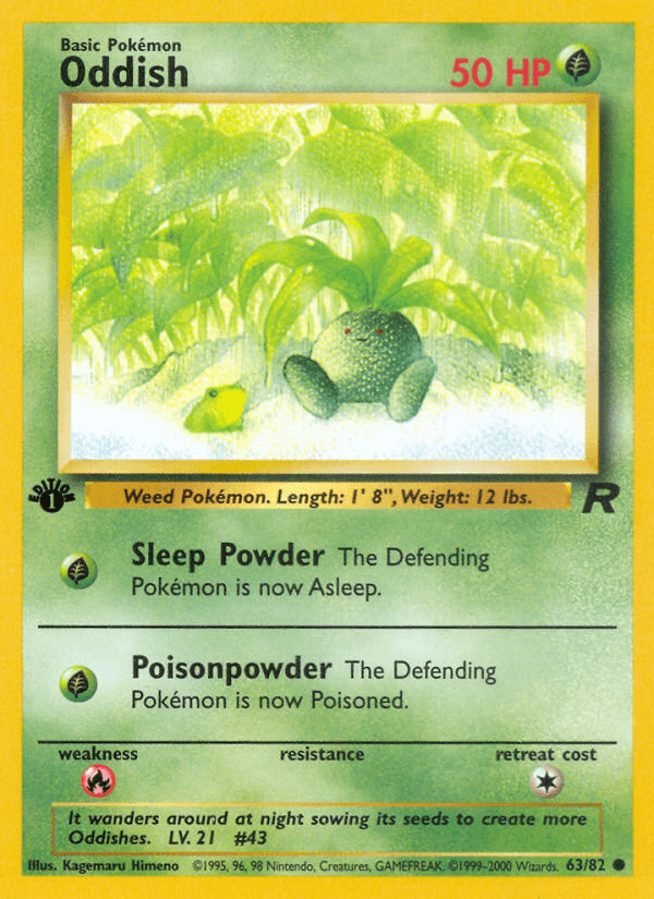 Oddish: Team Rocket