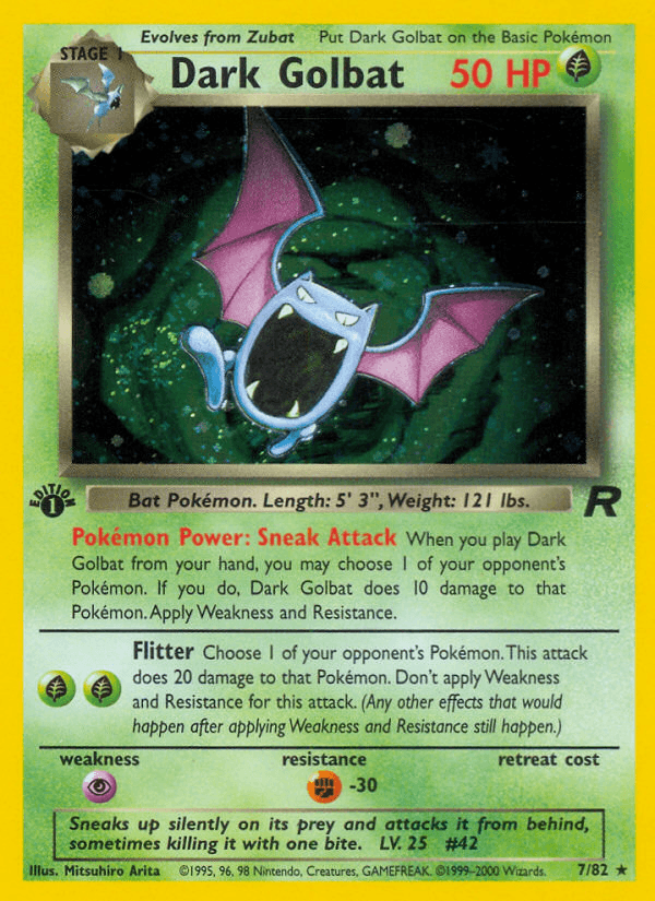 Dark Golbat: Team Rocket