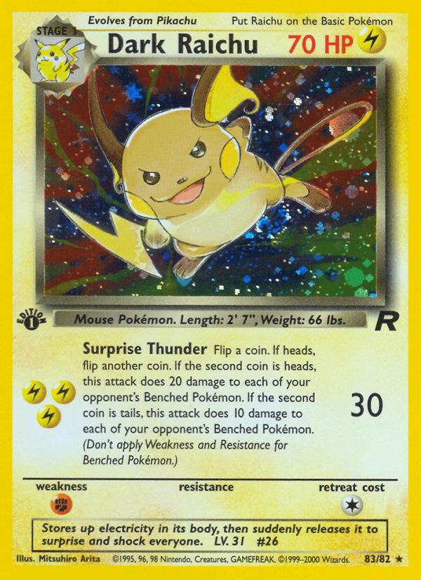 Dark Raichu: Team Rocket