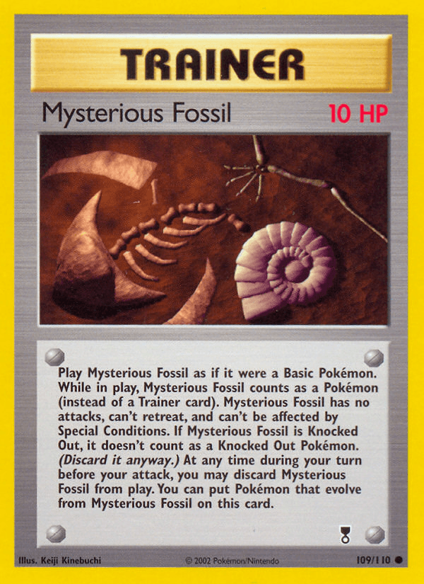 Mysterious Fossil: Legendary Collection