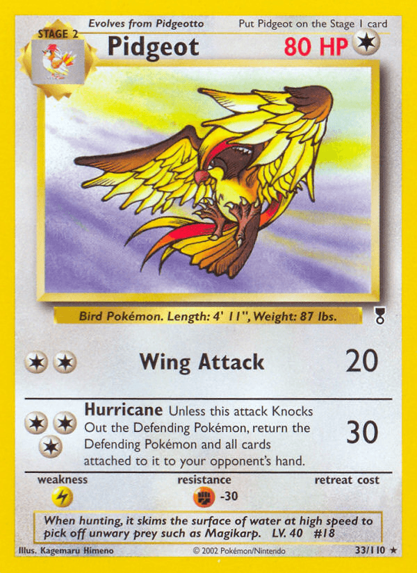 Pidgeot: Legendary Collection