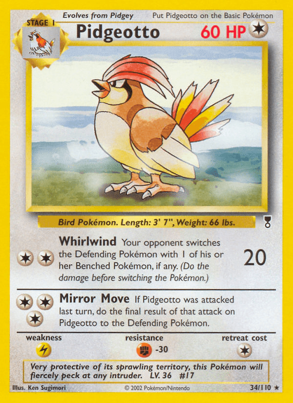 Pidgeotto: Legendary Collection