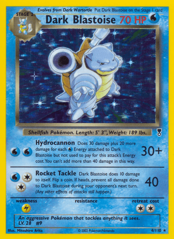 Dark Blastoise: Legendary Collection