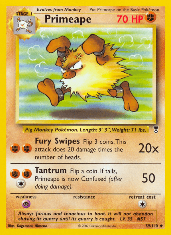 Primeape: Legendary Collection