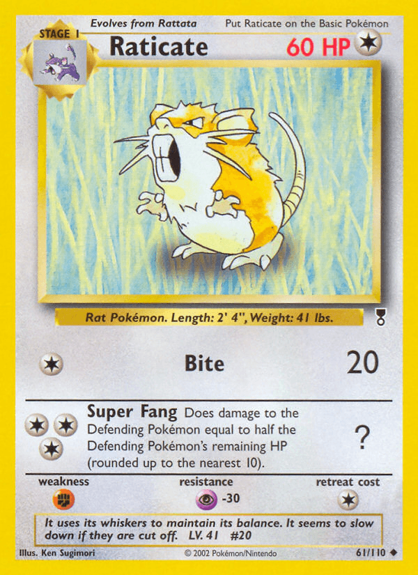 Raticate: Legendary Collection