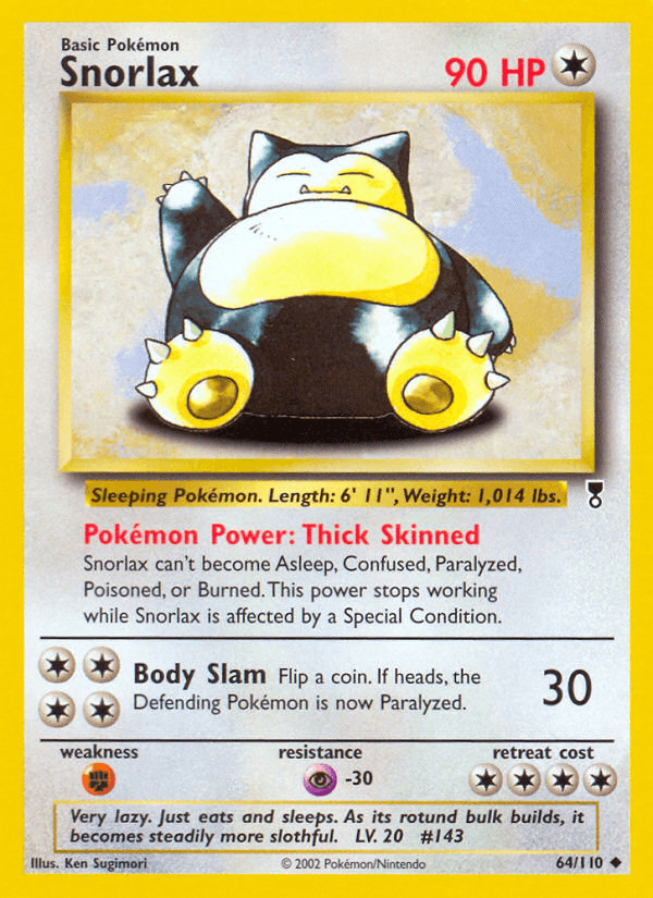 Snorlax: Legendary Collection