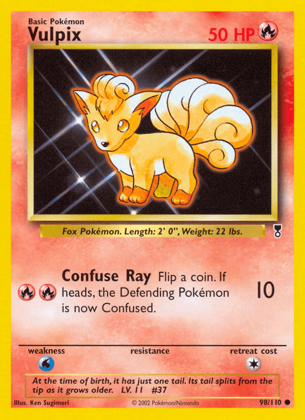 Vulpix: Legendary Collection