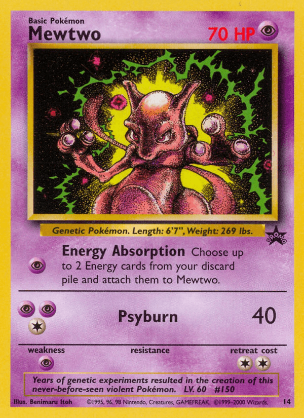 Mewtwo: Wizards Black Star Promos