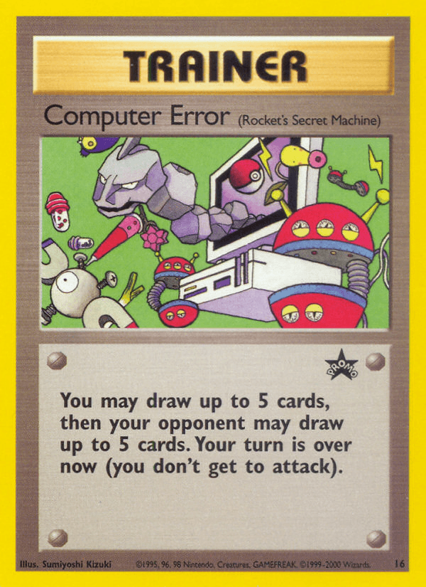 Computer Error: Wizards Black Star Promos