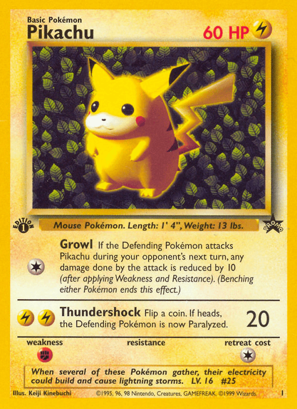 Pikachu: Wizards Black Star Promos