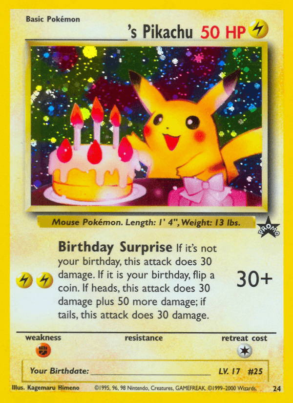 _____'s Pikachu: Wizards Black Star Promos
