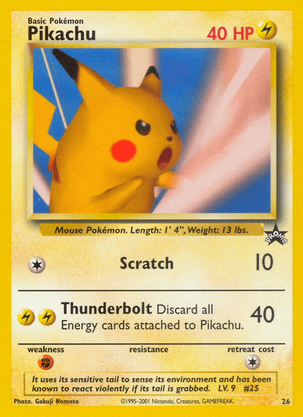Pikachu: Wizards Black Star Promos