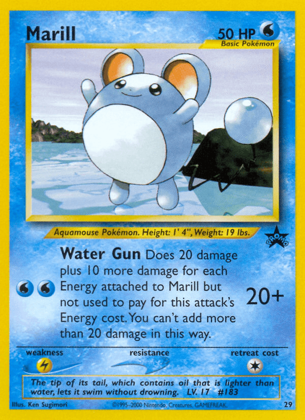 Marill: Wizards Black Star Promos