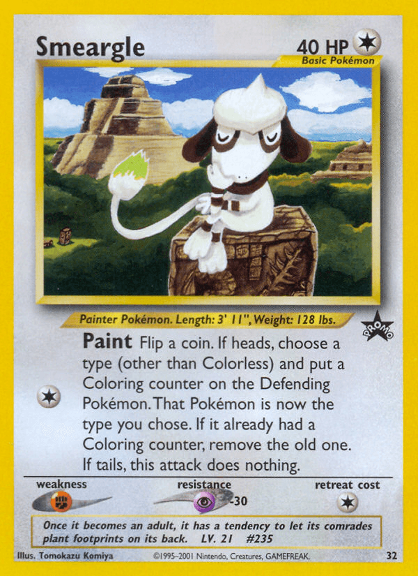 Smeargle: Wizards Black Star Promos