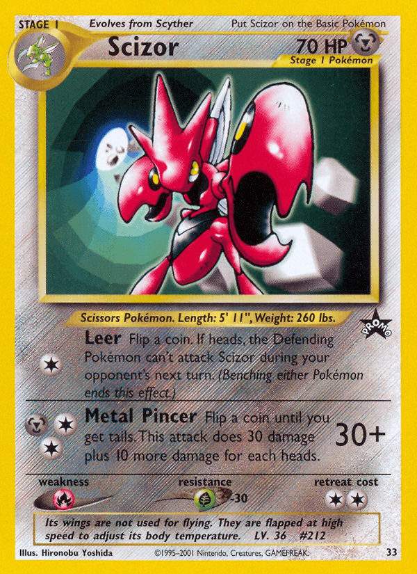Scizor: Wizards Black Star Promos