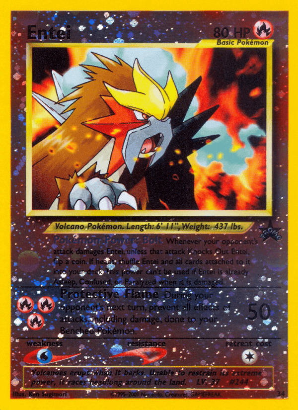 Entei: Wizards Black Star Promos