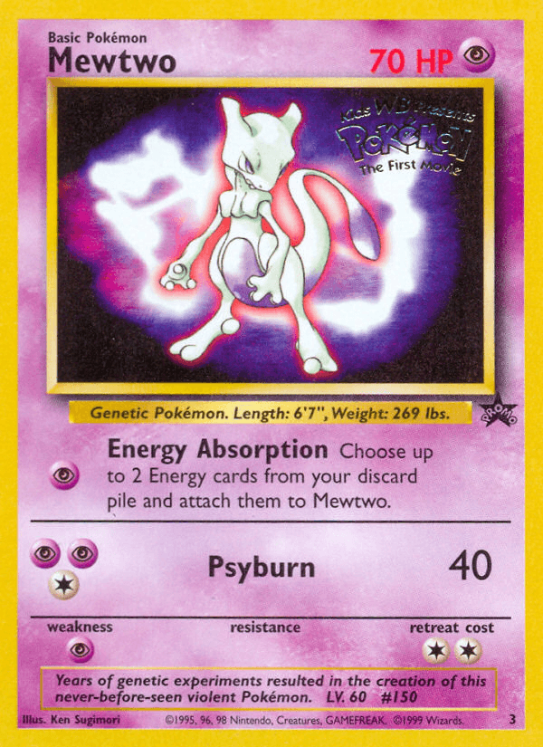 Mewtwo: Wizards Black Star Promos