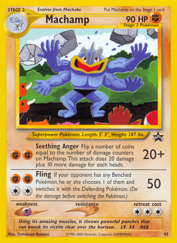 Machamp: Wizards Black Star Promos
