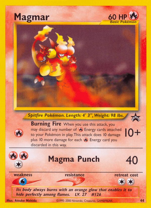 Magmar: Wizards Black Star Promos