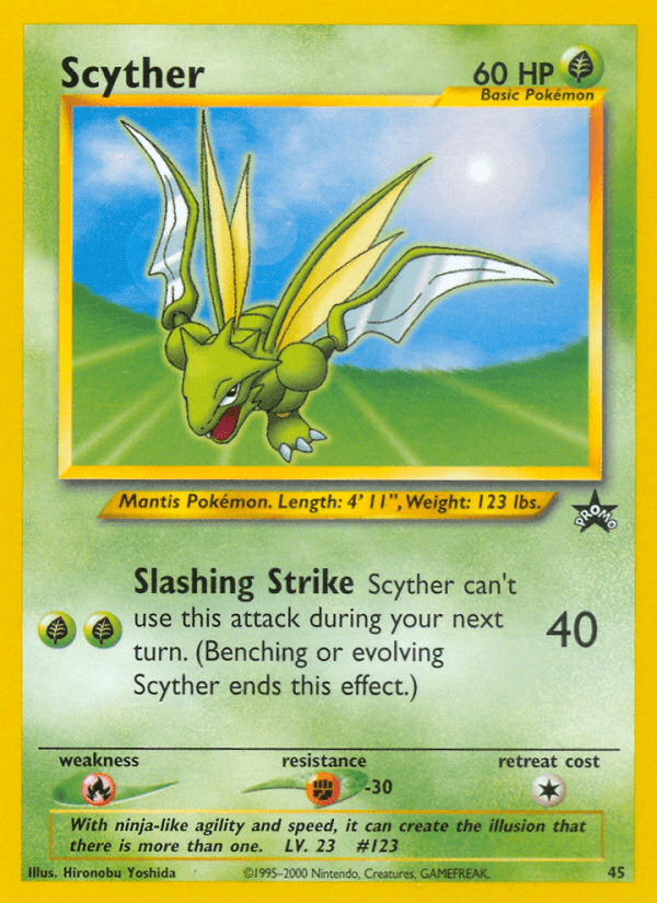 Scyther: Wizards Black Star Promos