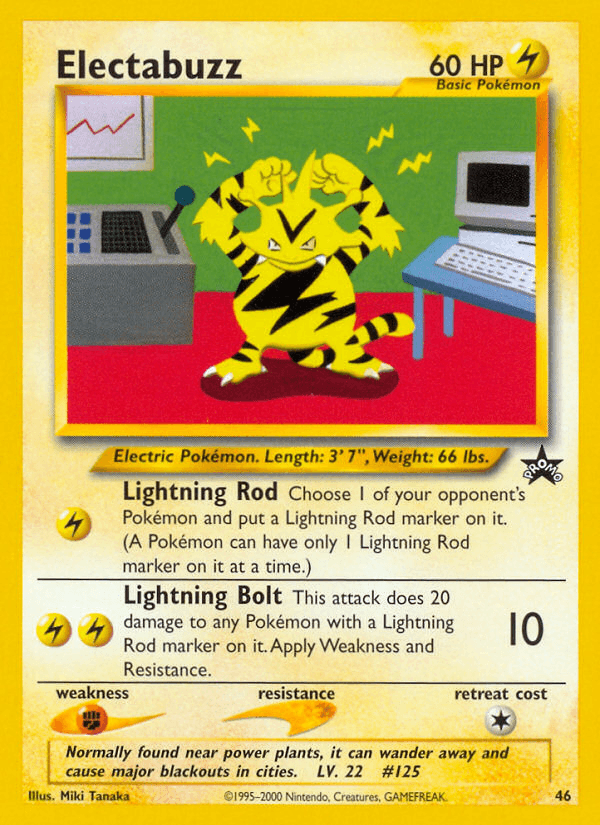 Electabuzz: Wizards Black Star Promos